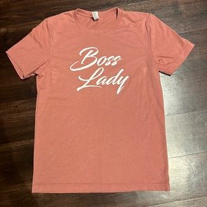 Boss lady t shirt